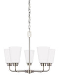 GENERATION LIGHTING, KERRVILLE FIVE LIGHT CHANDELIER, CHANDELIER LIGHT