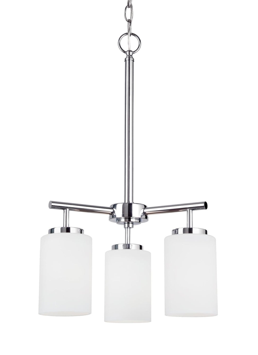 GENERATION LIGHTING, OSLO THREE LIGHT CHANDELIER, CHANDELIER LIGHT