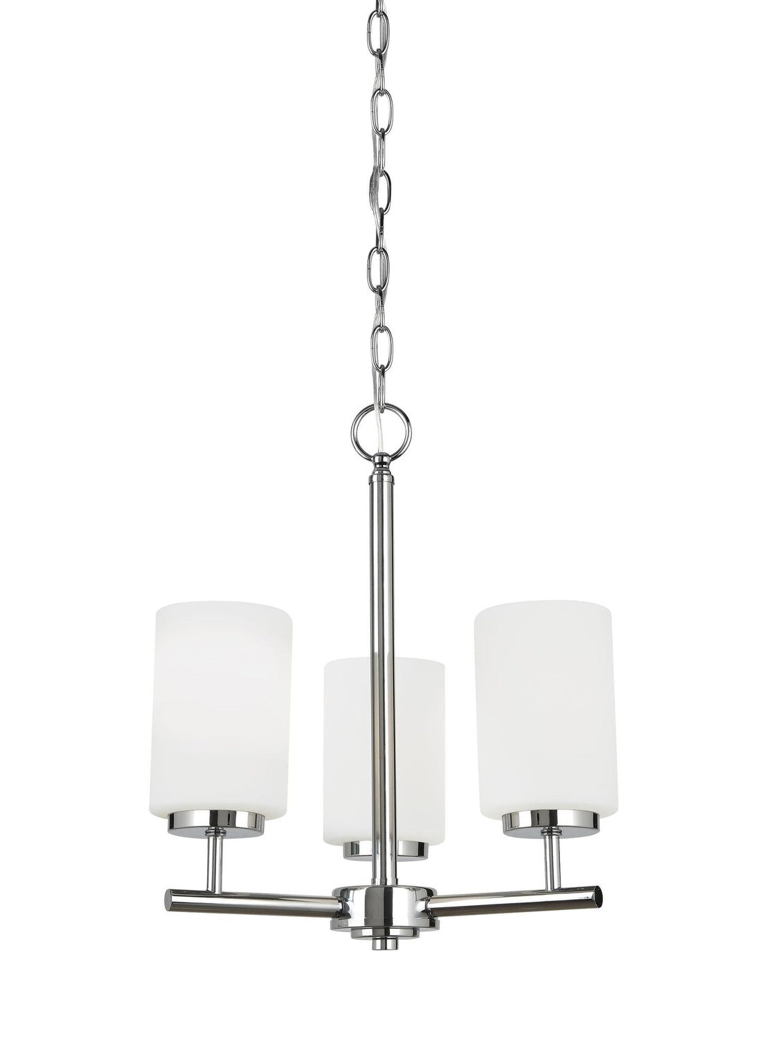 GENERATION LIGHTING, OSLO THREE LIGHT CHANDELIER, CHANDELIER LIGHT
