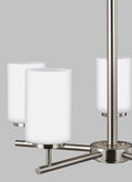 GENERATION LIGHTING, OSLO FIVE LIGHT CHANDELIER, CHANDELIER LIGHT