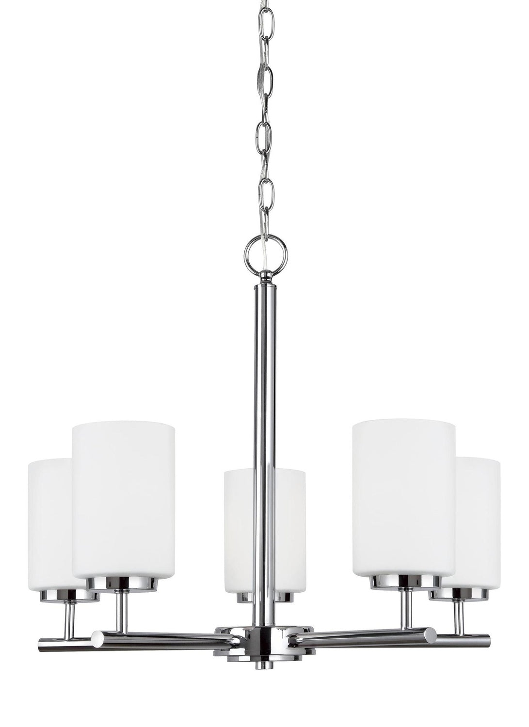 GENERATION LIGHTING, OSLO FIVE LIGHT CHANDELIER, CHANDELIER LIGHT
