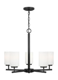 GENERATION LIGHTING, OSLO FIVE LIGHT CHANDELIER, CHANDELIER LIGHT