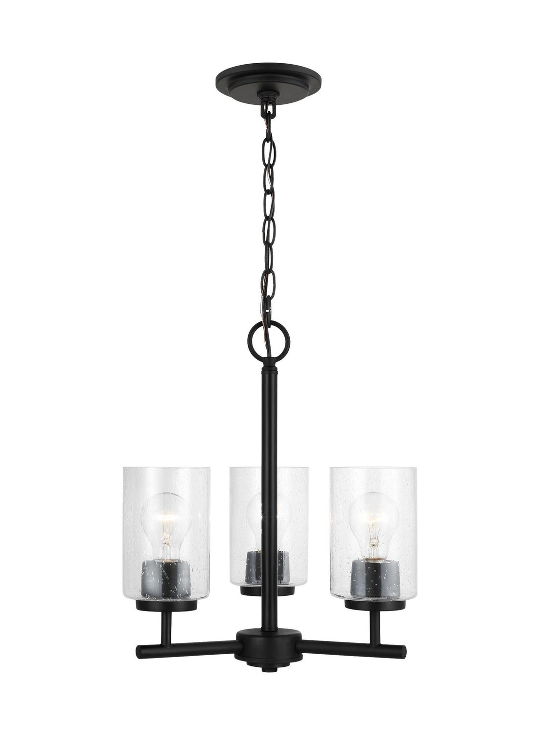 GENERATION LIGHTING, OSLO THREE LIGHT CHANDELIER, CHANDELIER LIGHT