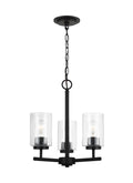 GENERATION LIGHTING, OSLO THREE LIGHT CHANDELIER, CHANDELIER LIGHT