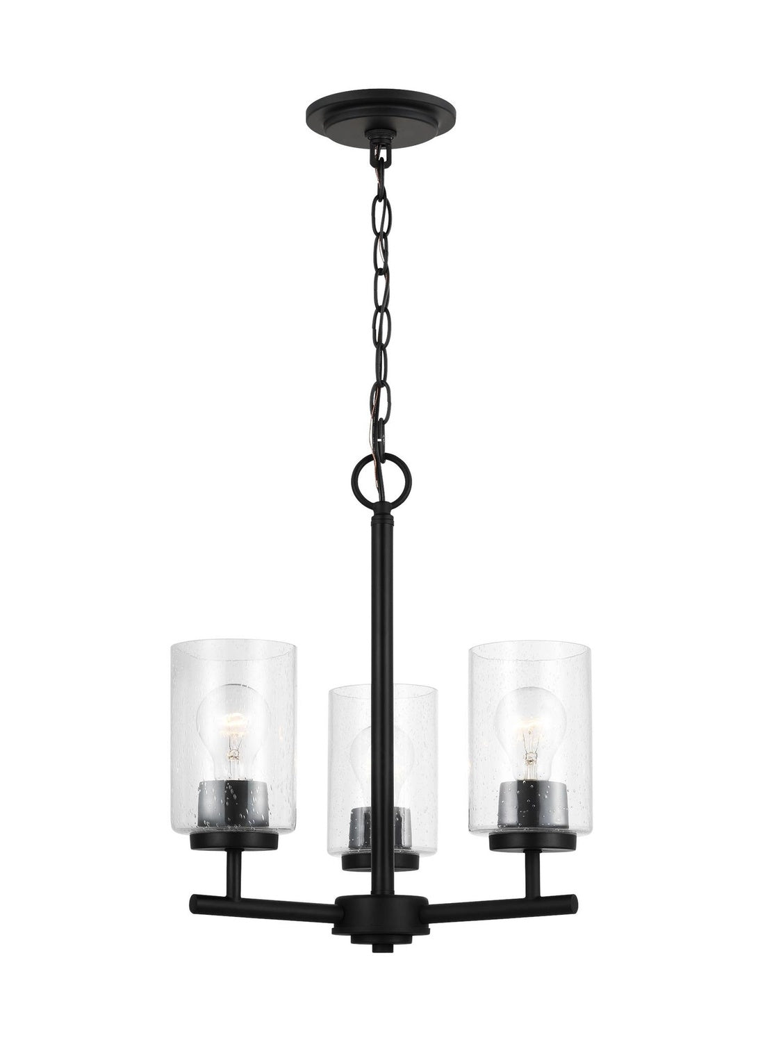 GENERATION LIGHTING, OSLO THREE LIGHT CHANDELIER, CHANDELIER LIGHT