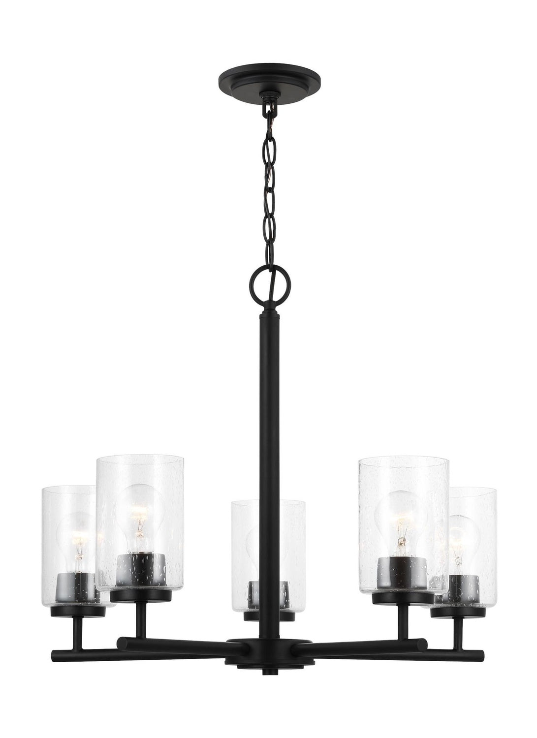 GENERATION LIGHTING, OSLO FIVE LIGHT CHANDELIER, CHANDELIER LIGHT