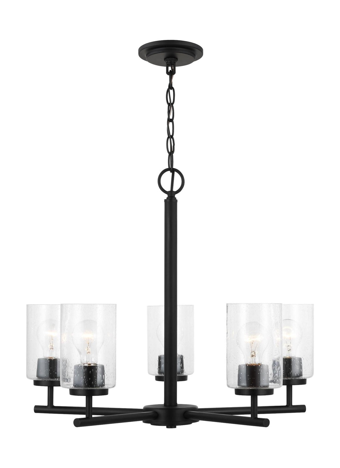 GENERATION LIGHTING, OSLO FIVE LIGHT CHANDELIER, CHANDELIER LIGHT