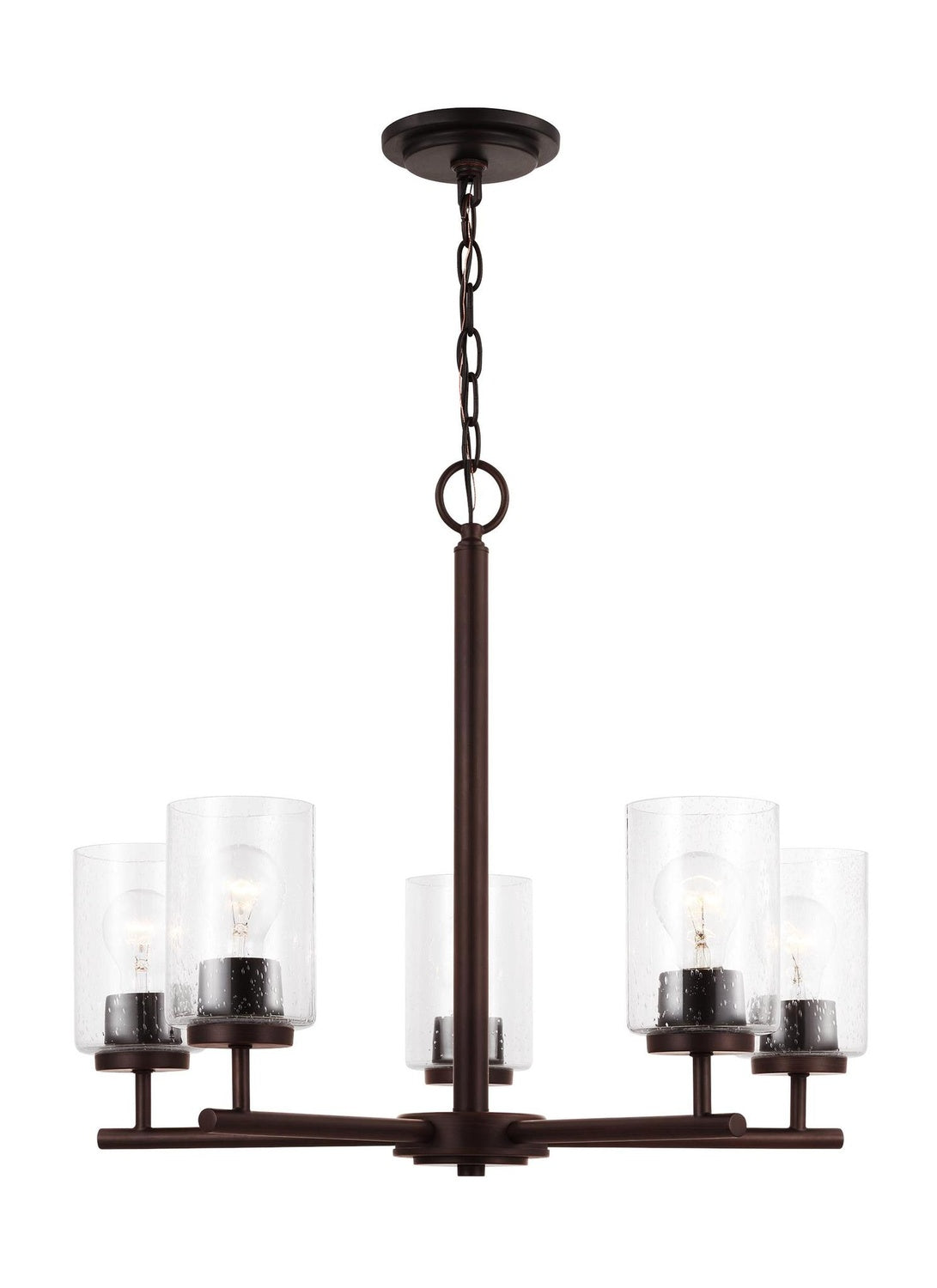 GENERATION LIGHTING, OSLO FIVE LIGHT CHANDELIER, CHANDELIER LIGHT
