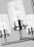 GENERATION LIGHTING, OSLO FIVE LIGHT CHANDELIER, CHANDELIER LIGHT