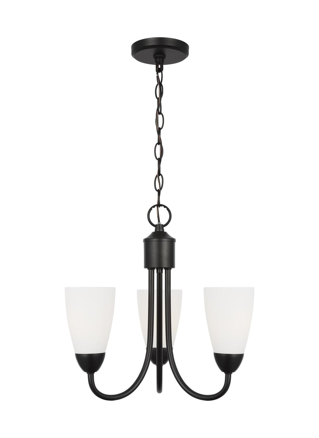 GENERATION LIGHTING, SEVILLE THREE LIGHT CHANDELIER, CHANDELIER LIGHT