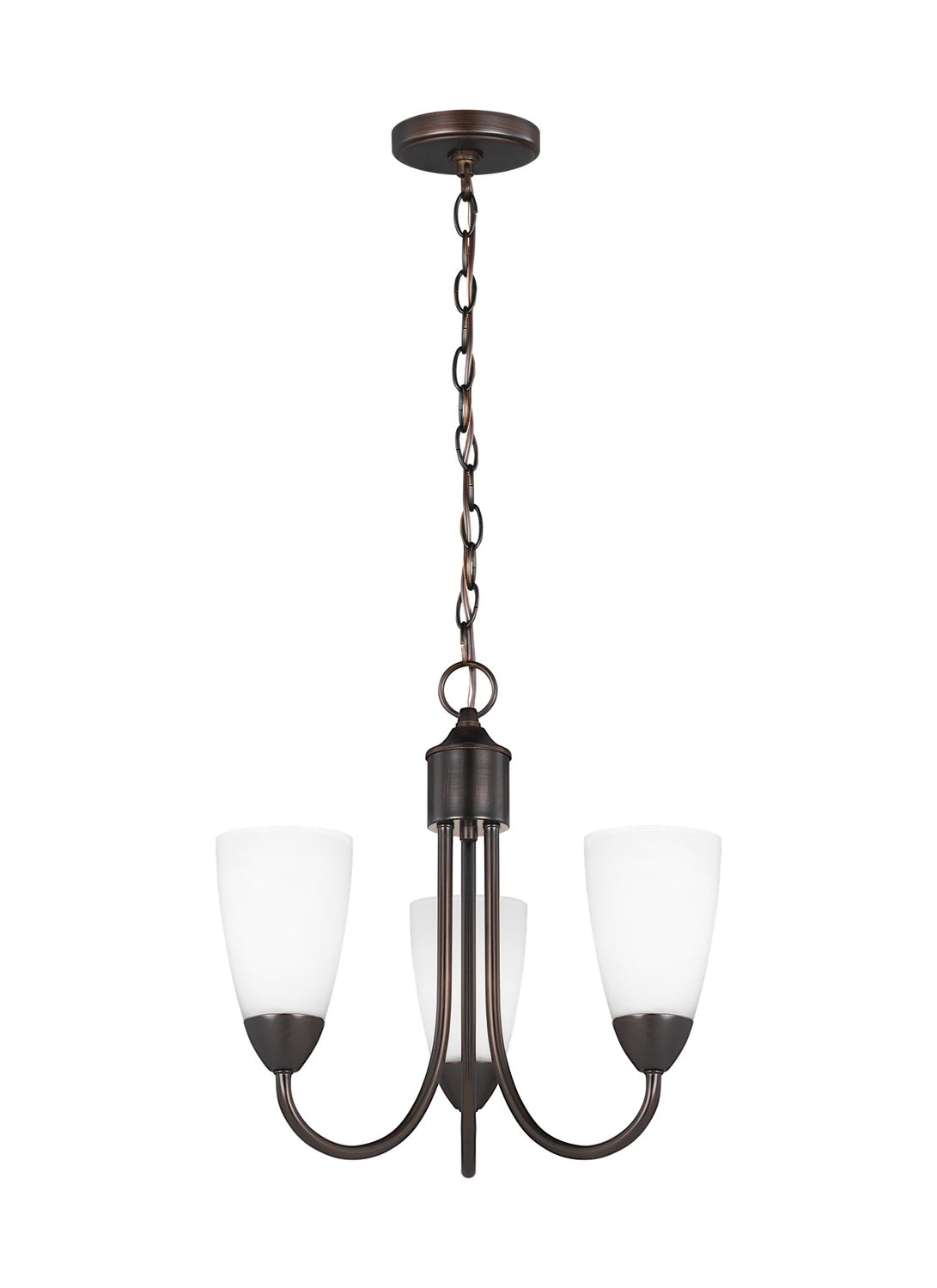 GENERATION LIGHTING, SEVILLE THREE LIGHT CHANDELIER, CHANDELIER LIGHT