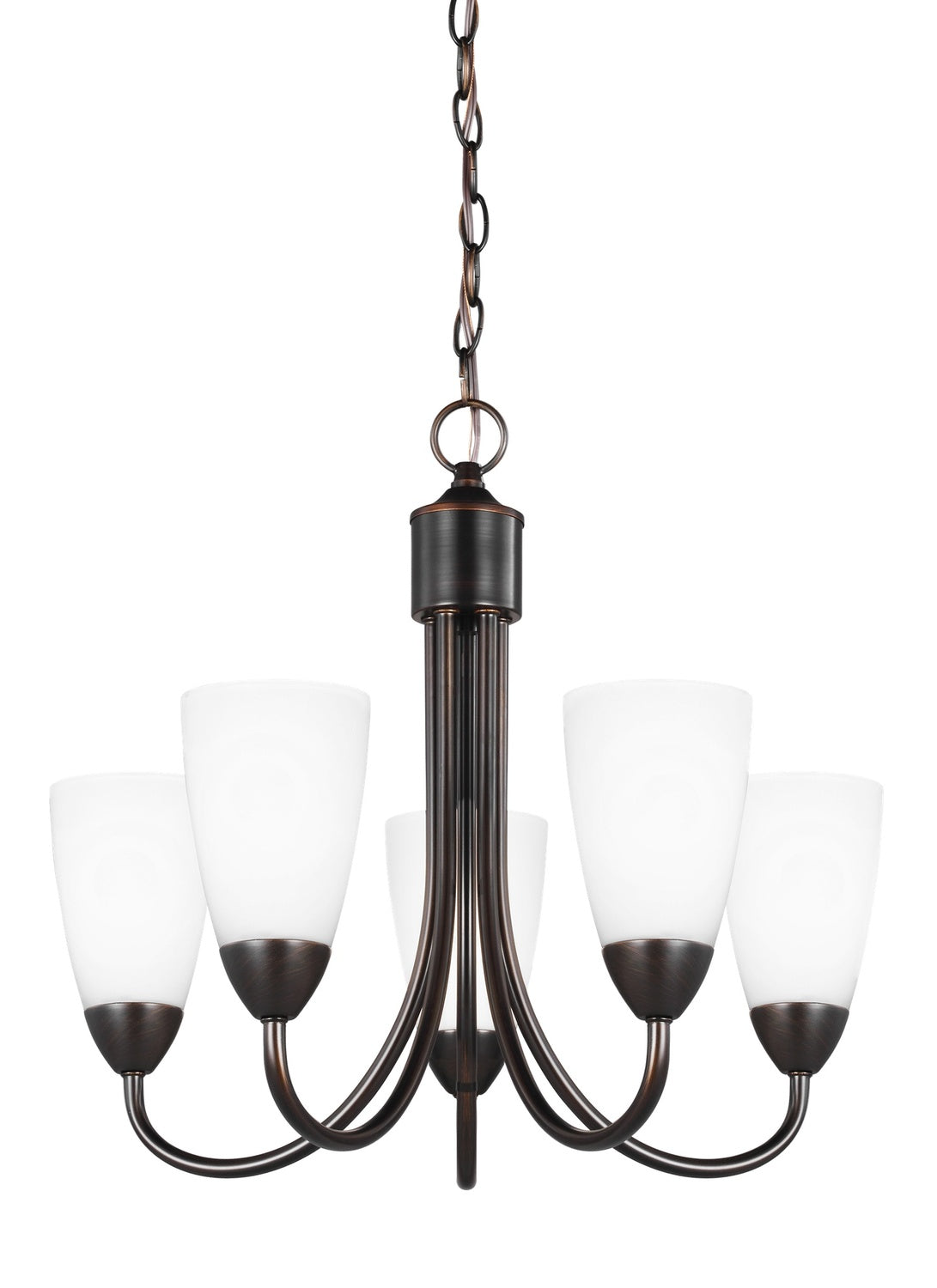 GENERATION LIGHTING, SEVILLE FIVE LIGHT CHANDELIER, CHANDELIER LIGHT