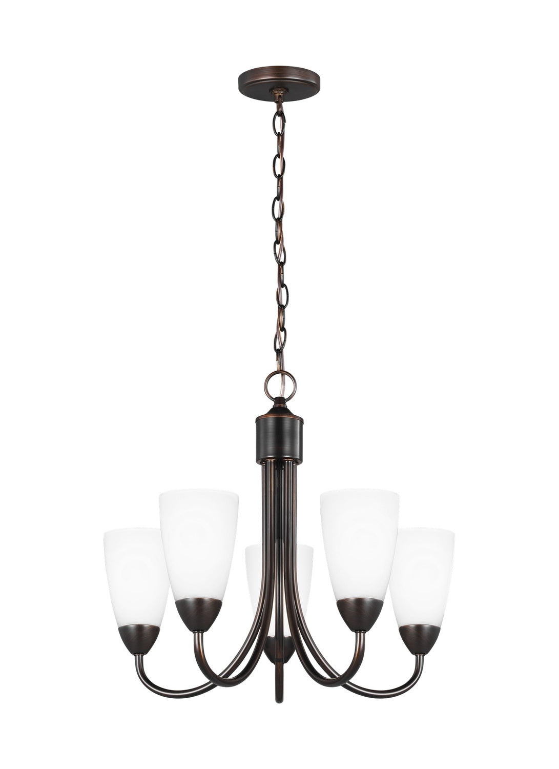 GENERATION LIGHTING, SEVILLE FIVE LIGHT CHANDELIER, CHANDELIER LIGHT