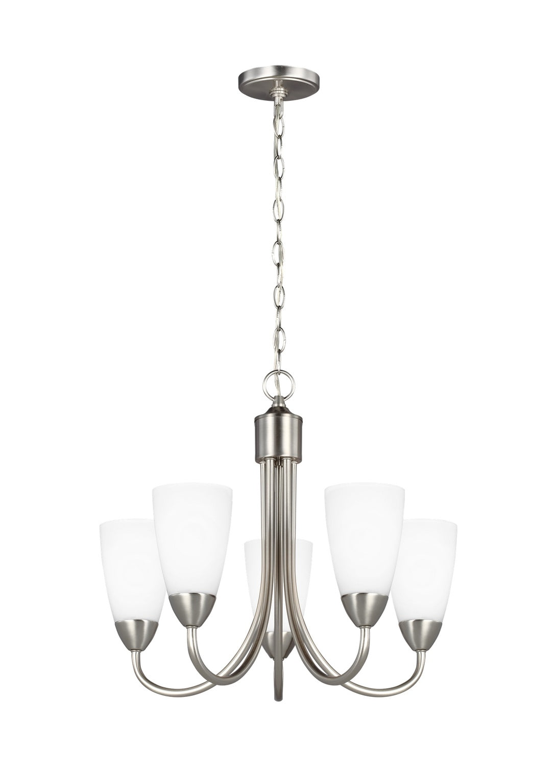 GENERATION LIGHTING, SEVILLE FIVE LIGHT CHANDELIER, CHANDELIER LIGHT