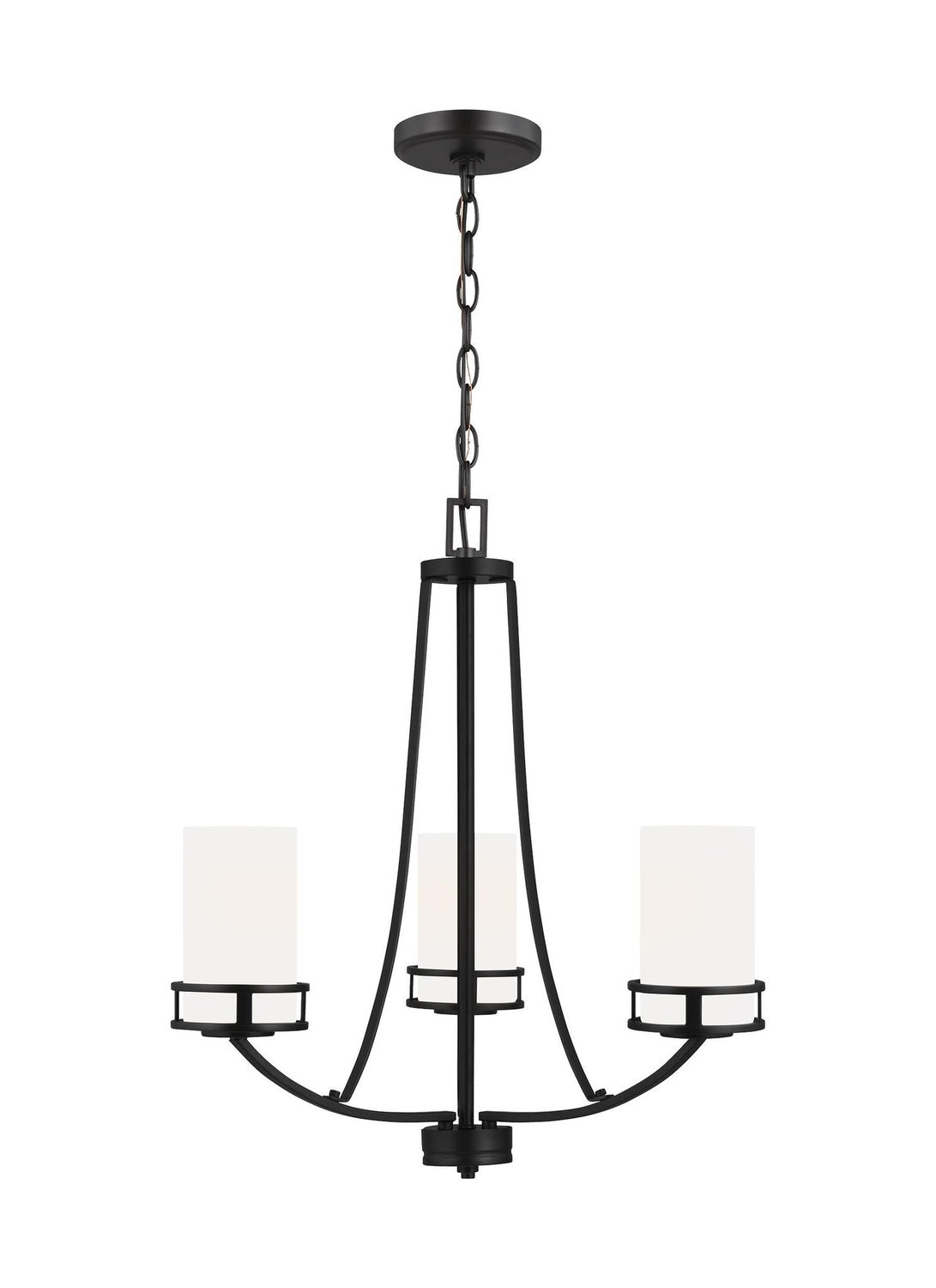 GENERATION LIGHTING, ROBIE THREE LIGHT CHANDELIER, CHANDELIER LIGHT