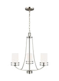 GENERATION LIGHTING, ROBIE THREE LIGHT CHANDELIER, CHANDELIER LIGHT