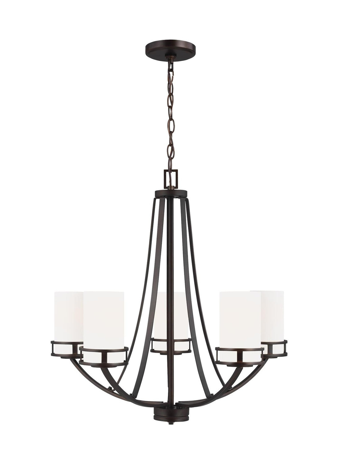 GENERATION LIGHTING, ROBIE FIVE LIGHT CHANDELIER, CHANDELIER LIGHT