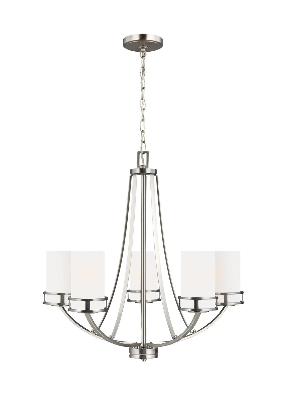 GENERATION LIGHTING, ROBIE FIVE LIGHT CHANDELIER, CHANDELIER LIGHT