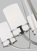 GENERATION LIGHTING, ROBIE FIVE LIGHT CHANDELIER, CHANDELIER LIGHT