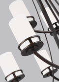 GENERATION LIGHTING, ROBIE NINE LIGHT CHANDELIER, CHANDELIER LIGHT