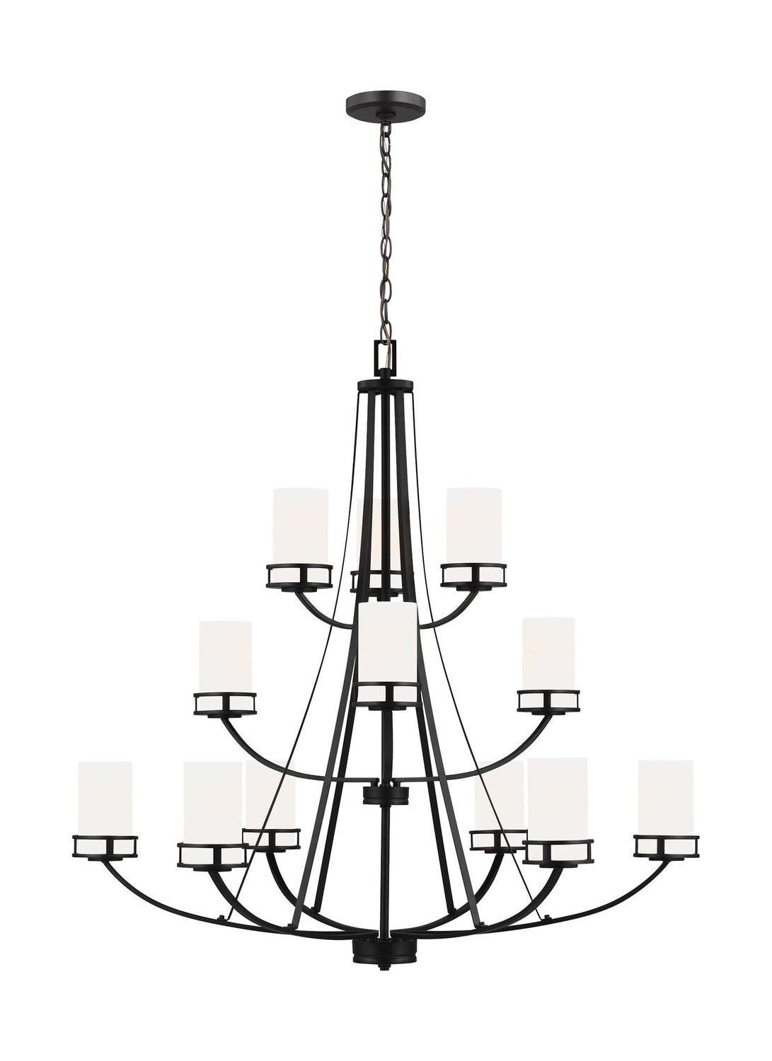 GENERATION LIGHTING, ROBIE TWELVE LIGHT CHANDELIER, CHANDELIER LIGHT