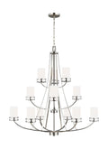 GENERATION LIGHTING, ROBIE TWELVE LIGHT CHANDELIER, CHANDELIER LIGHT