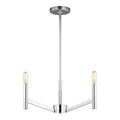 VISUAL COMFORT & CO., VECTOR THREE LIGHT CHANDELIER, CHANDELIER LIGHT