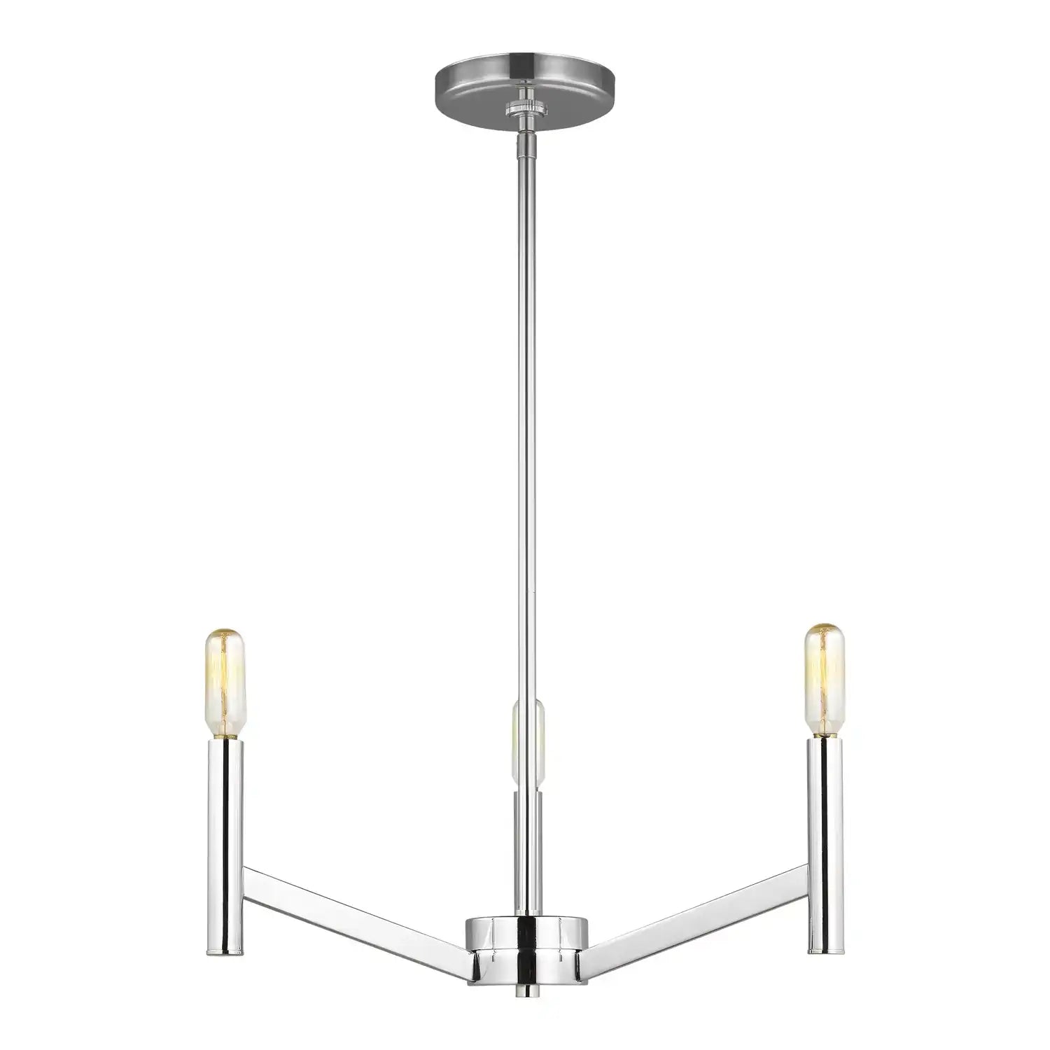 VISUAL COMFORT STUDIO, VECTOR THREE LIGHT CHANDELIER, CHANDELIER LIGHT