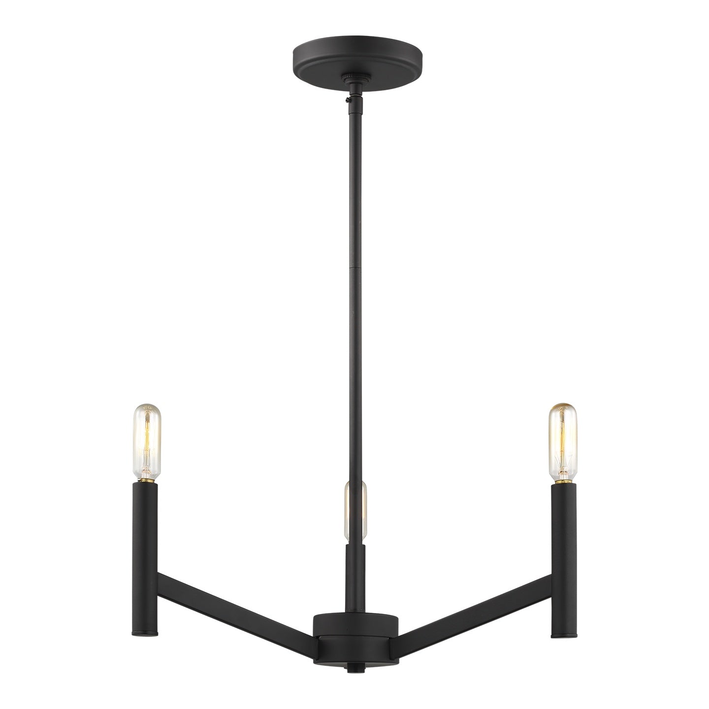 VISUAL COMFORT & CO., VECTOR THREE LIGHT CHANDELIER, CHANDELIER LIGHT
