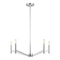 VISUAL COMFORT STUDIO, VECTOR FIVE LIGHT CHANDELIER, CHANDELIER LIGHT