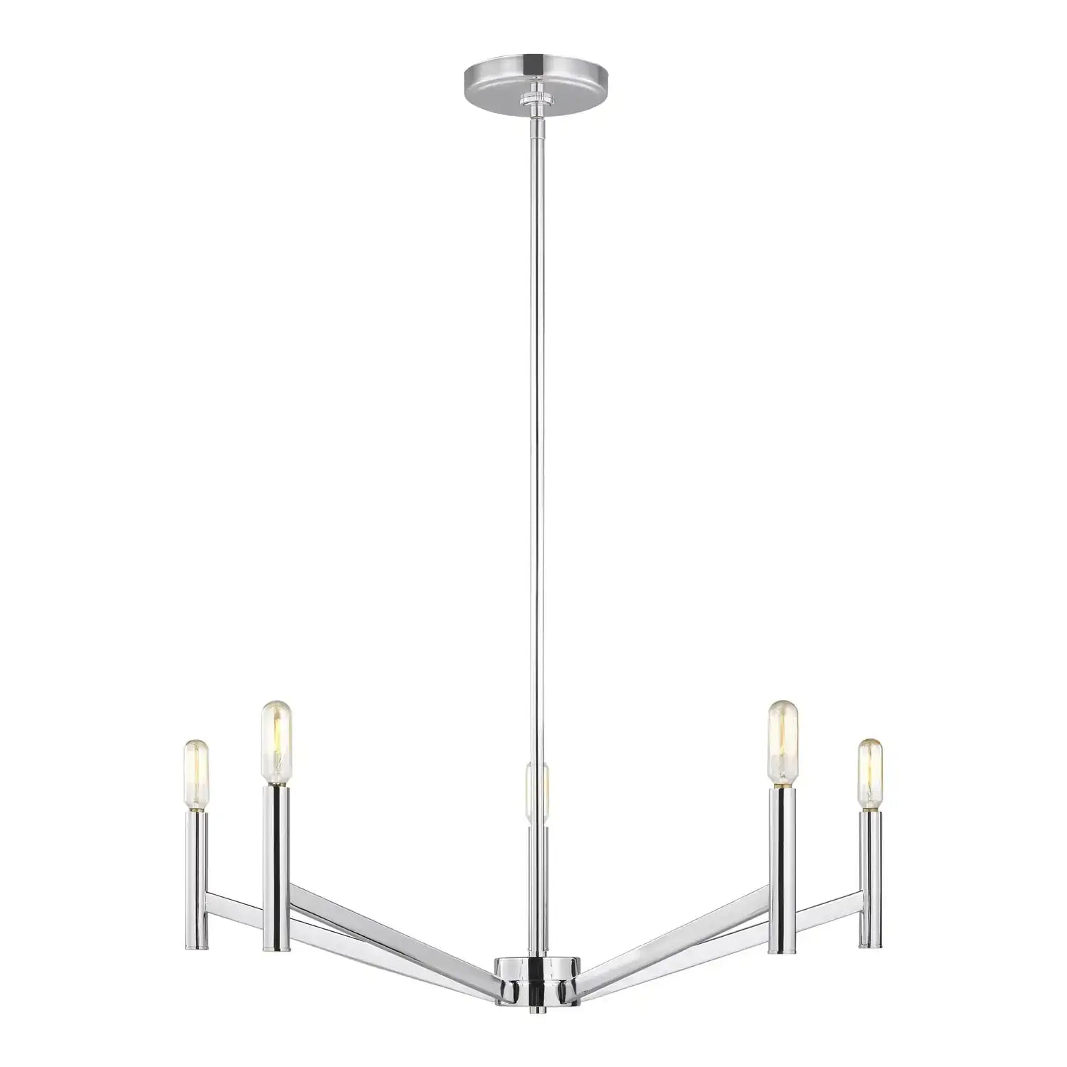 VISUAL COMFORT STUDIO, VECTOR FIVE LIGHT CHANDELIER, CHANDELIER LIGHT