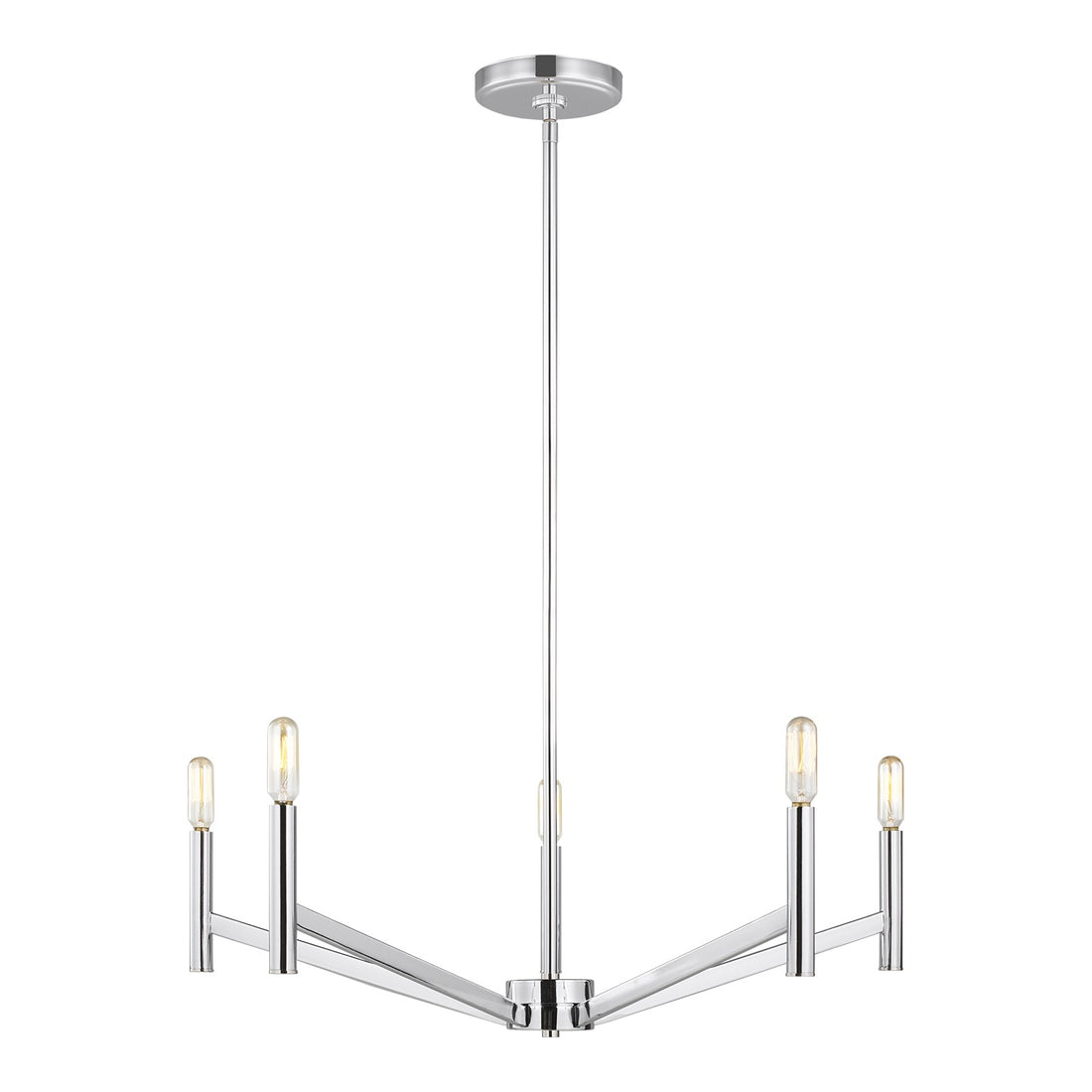 VISUAL COMFORT & CO., VECTOR FIVE LIGHT CHANDELIER, CHANDELIER LIGHT