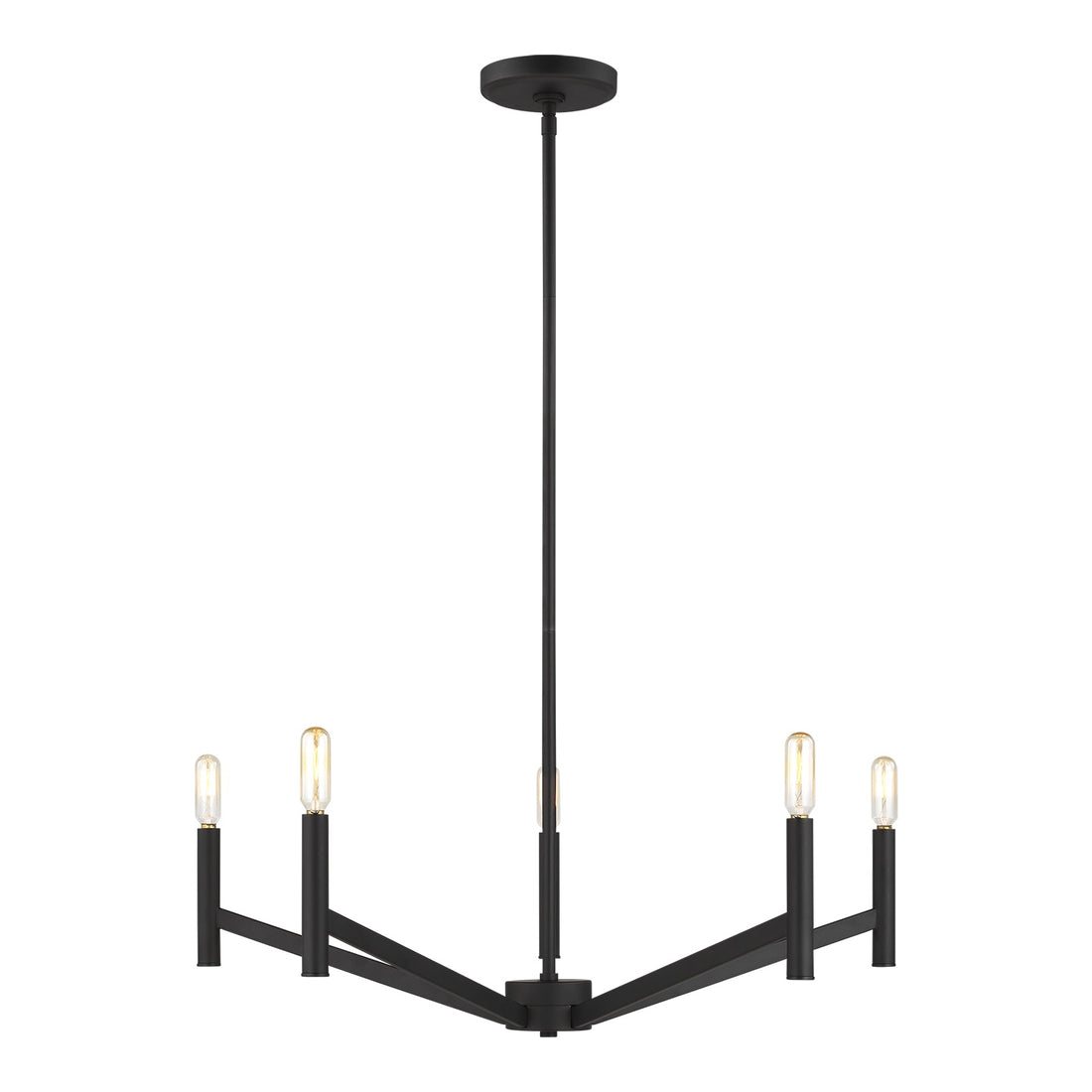 VISUAL COMFORT & CO., VECTOR FIVE LIGHT CHANDELIER, CHANDELIER LIGHT