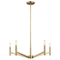 VISUAL COMFORT & CO., VECTOR FIVE LIGHT CHANDELIER, CHANDELIER LIGHT