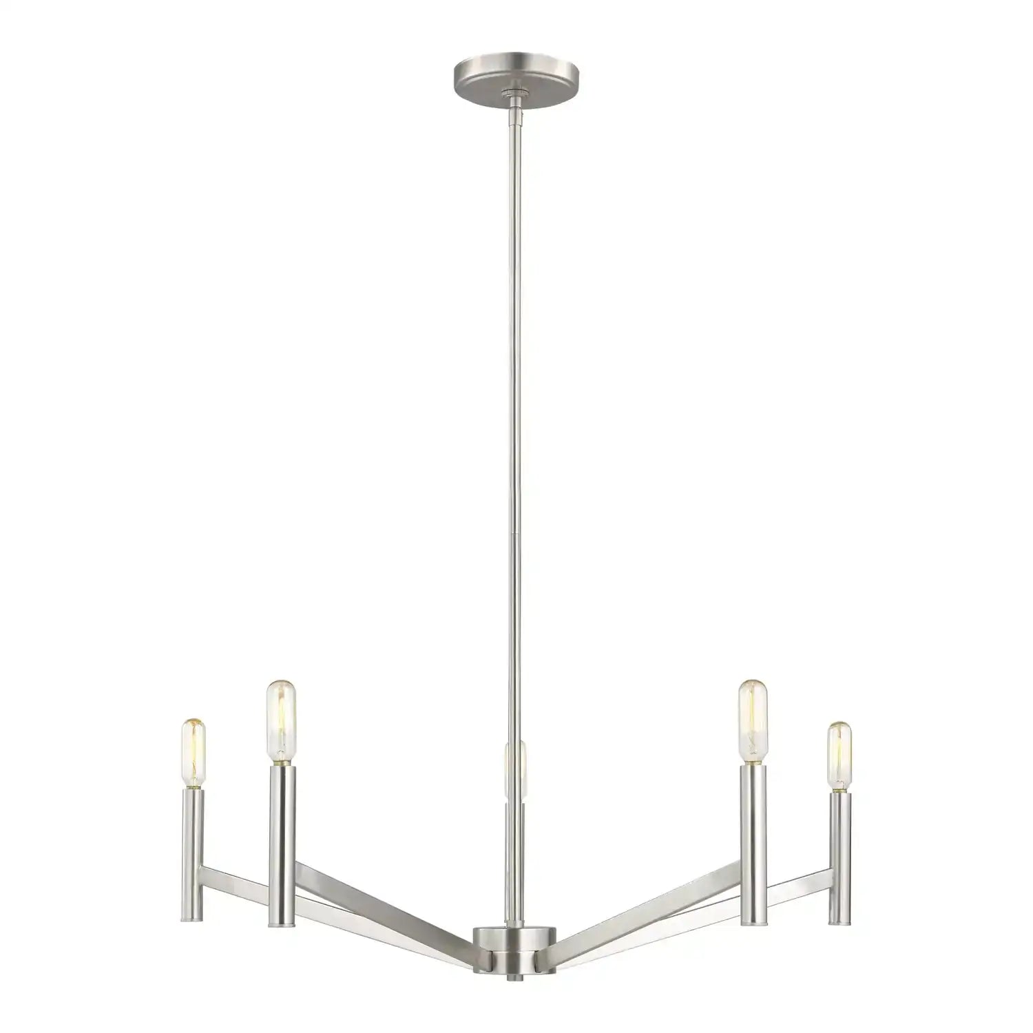 VISUAL COMFORT STUDIO, VECTOR FIVE LIGHT CHANDELIER, CHANDELIER LIGHT