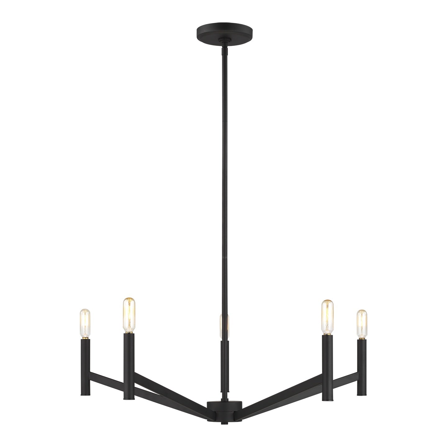 VISUAL COMFORT & CO., VECTOR FIVE LIGHT CHANDELIER, CHANDELIER LIGHT