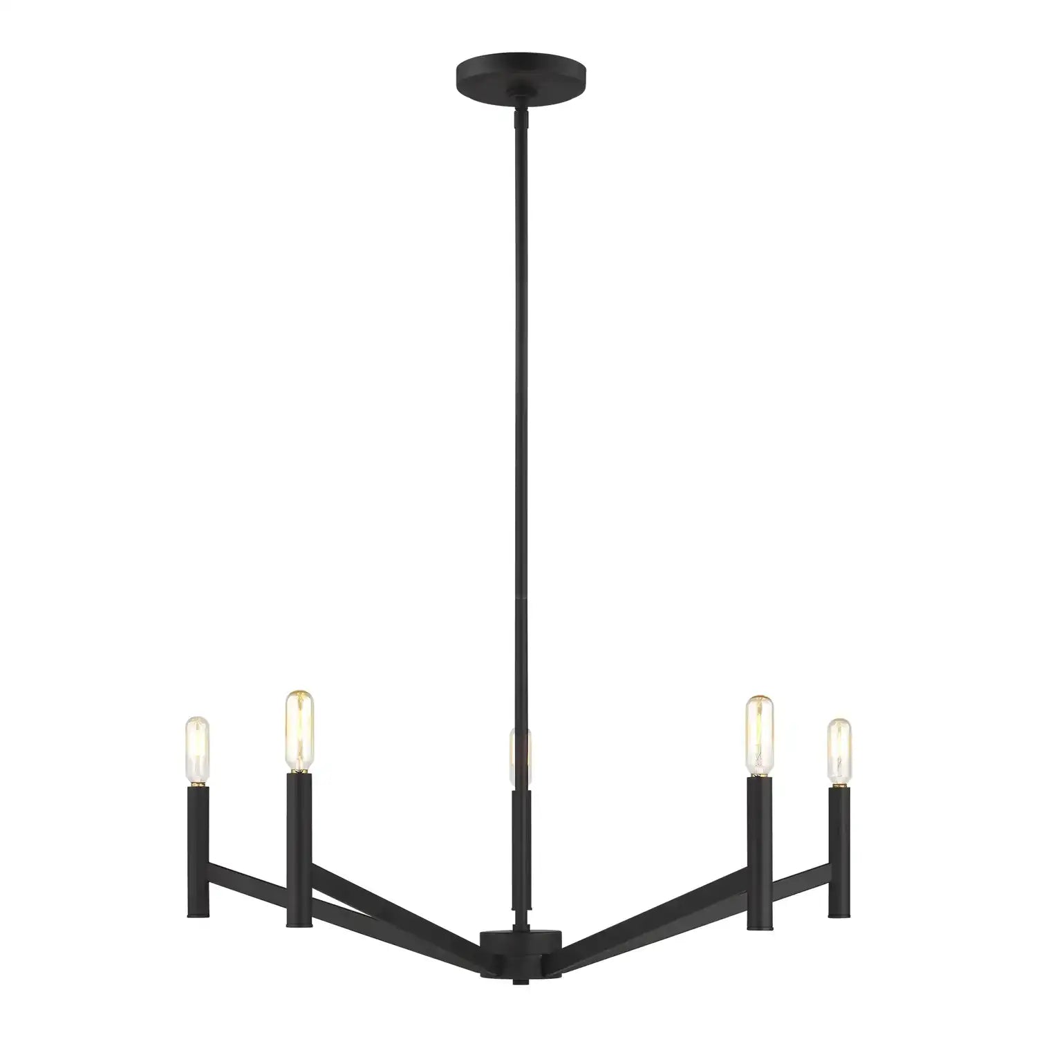 VISUAL COMFORT STUDIO, VECTOR FIVE LIGHT CHANDELIER, CHANDELIER LIGHT