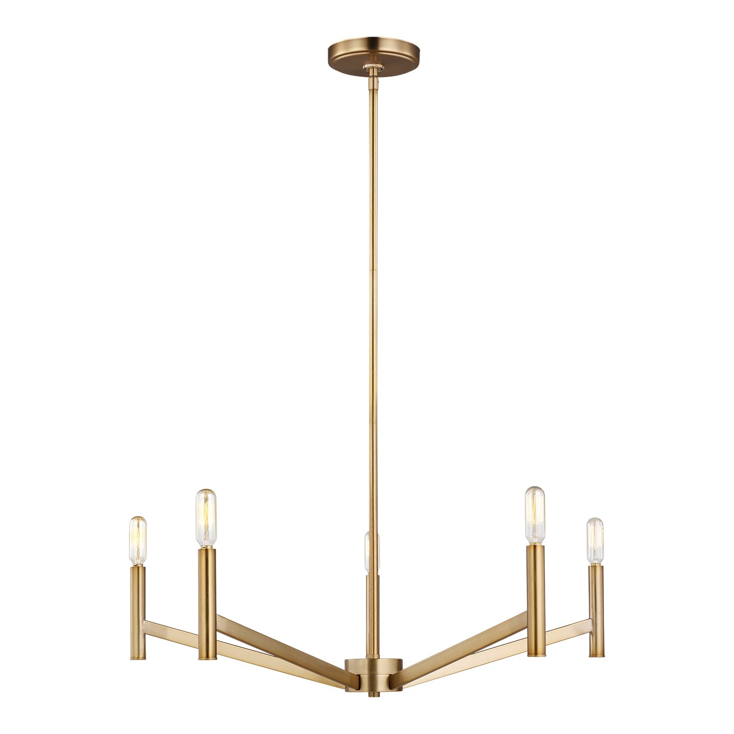 VISUAL COMFORT & CO., VECTOR FIVE LIGHT CHANDELIER, CHANDELIER LIGHT