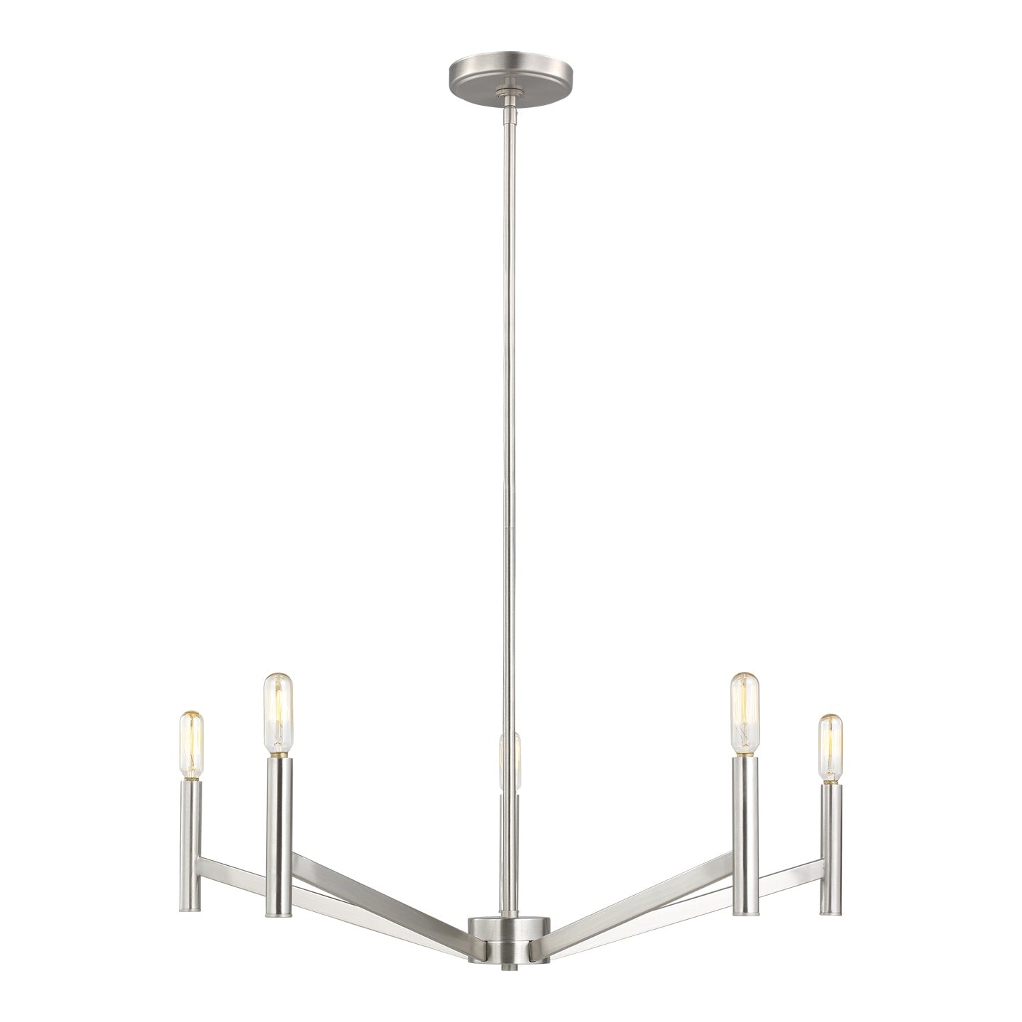 VISUAL COMFORT & CO., VECTOR FIVE LIGHT CHANDELIER, CHANDELIER LIGHT