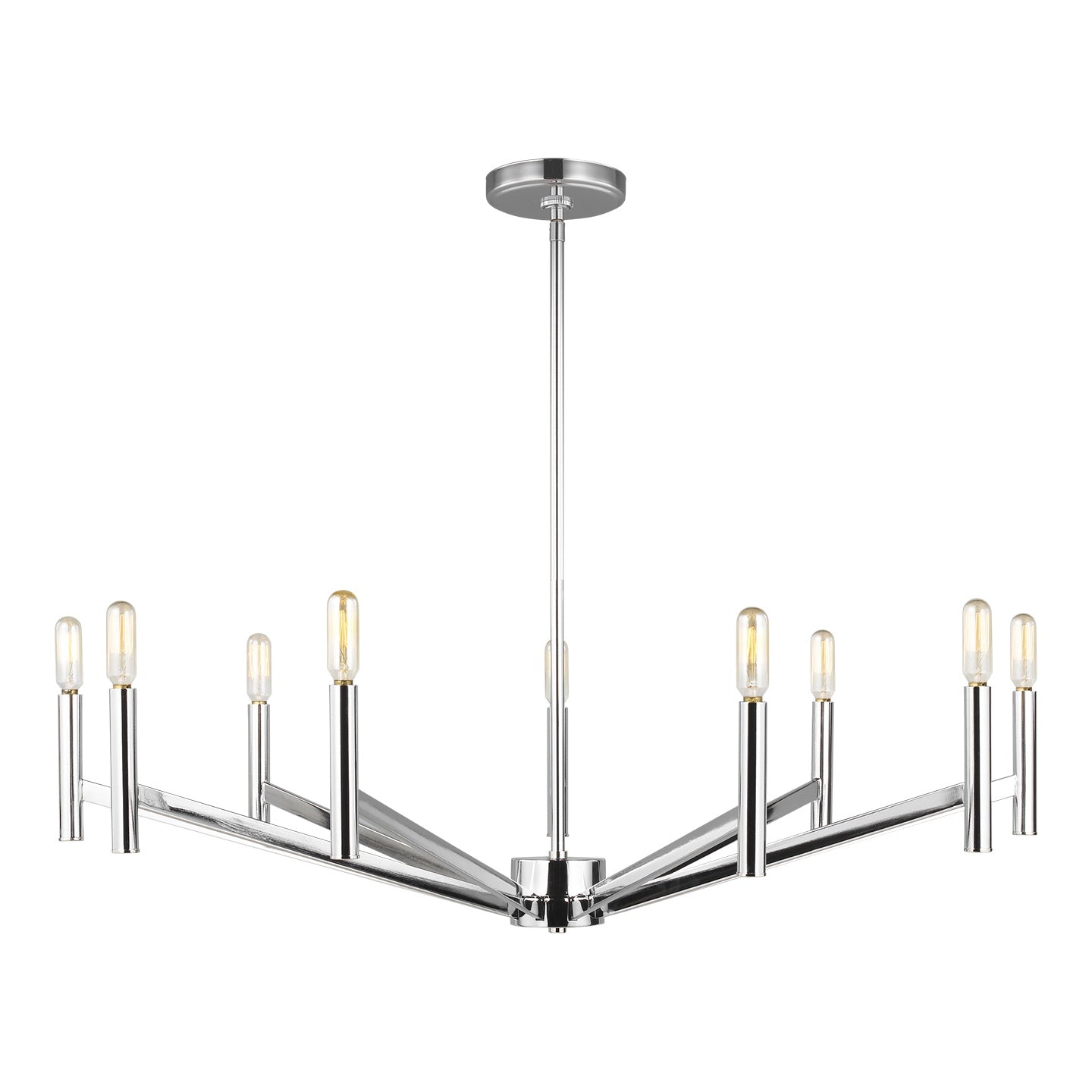VISUAL COMFORT & CO., VECTOR NINE LIGHT CHANDELIER, CHANDELIER LIGHT