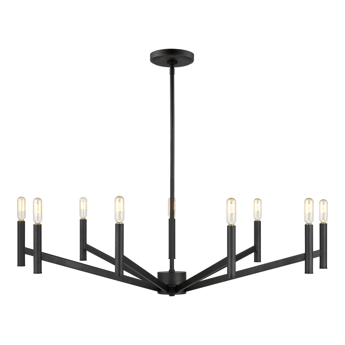 VISUAL COMFORT & CO., VECTOR NINE LIGHT CHANDELIER, CHANDELIER LIGHT