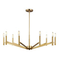 VISUAL COMFORT STUDIO, VECTOR NINE LIGHT CHANDELIER, CHANDELIER LIGHT