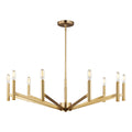 VISUAL COMFORT STUDIO, VECTOR NINE LIGHT CHANDELIER, CHANDELIER LIGHT
