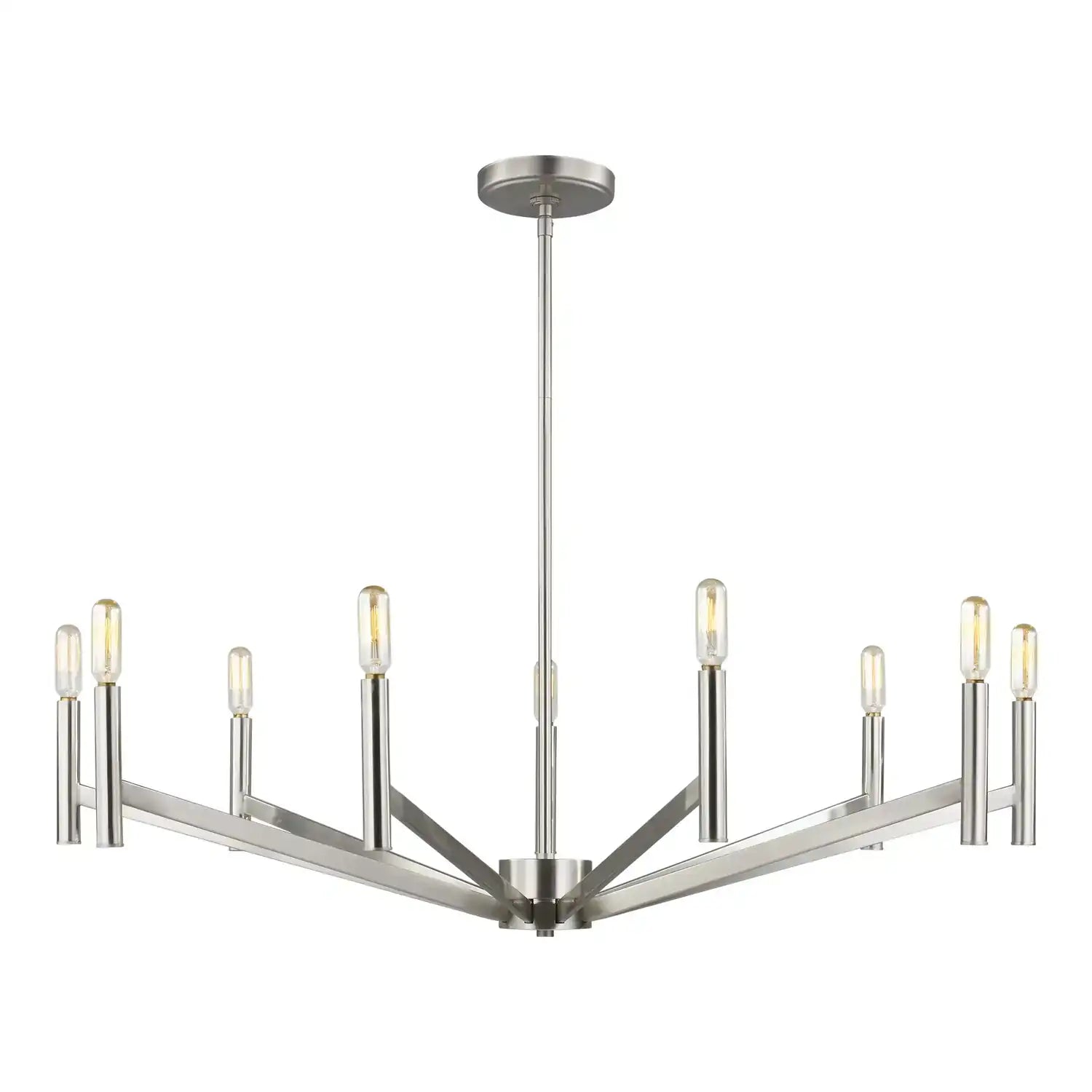 VISUAL COMFORT STUDIO, VECTOR NINE LIGHT CHANDELIER, CHANDELIER LIGHT