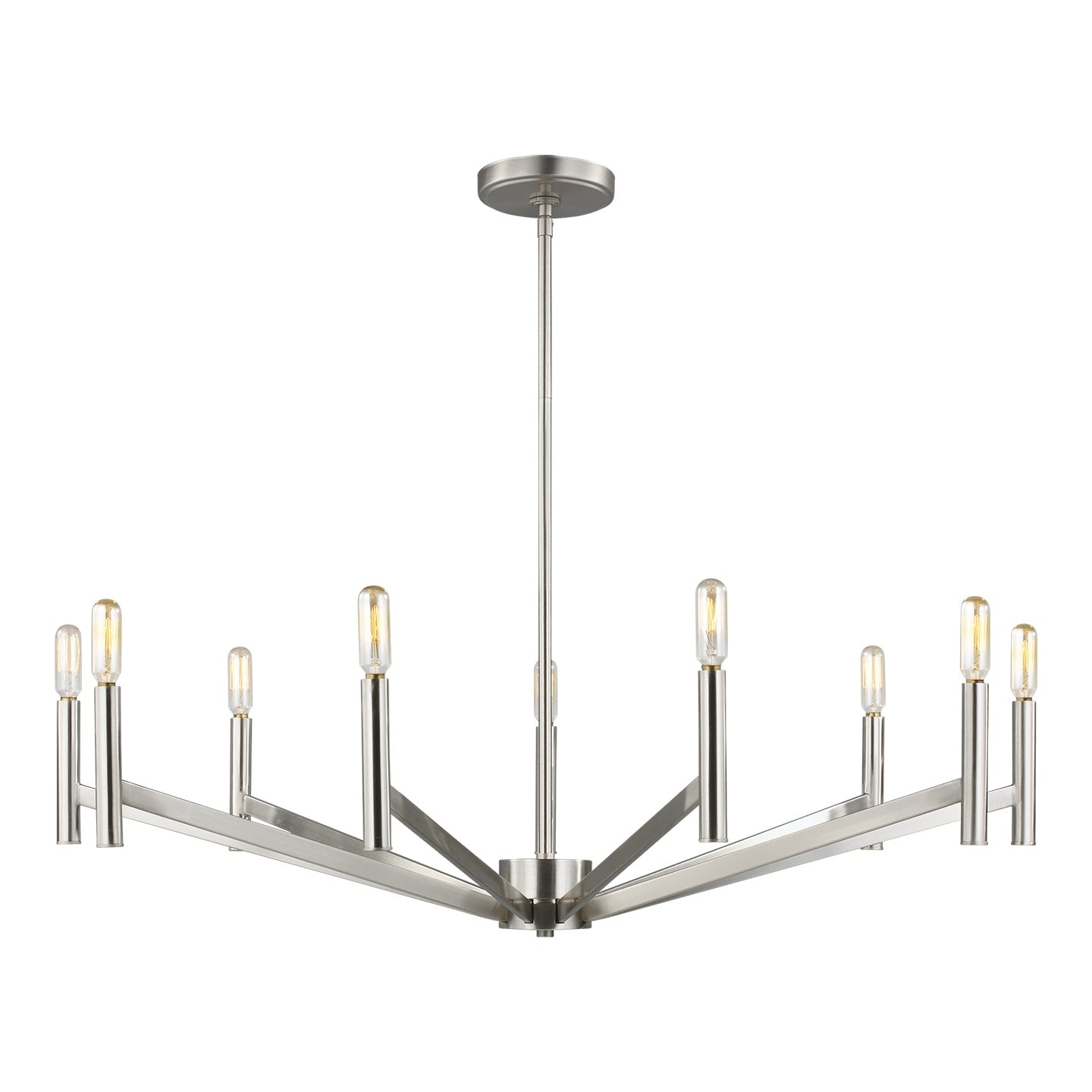 VISUAL COMFORT & CO., VECTOR NINE LIGHT CHANDELIER, CHANDELIER LIGHT