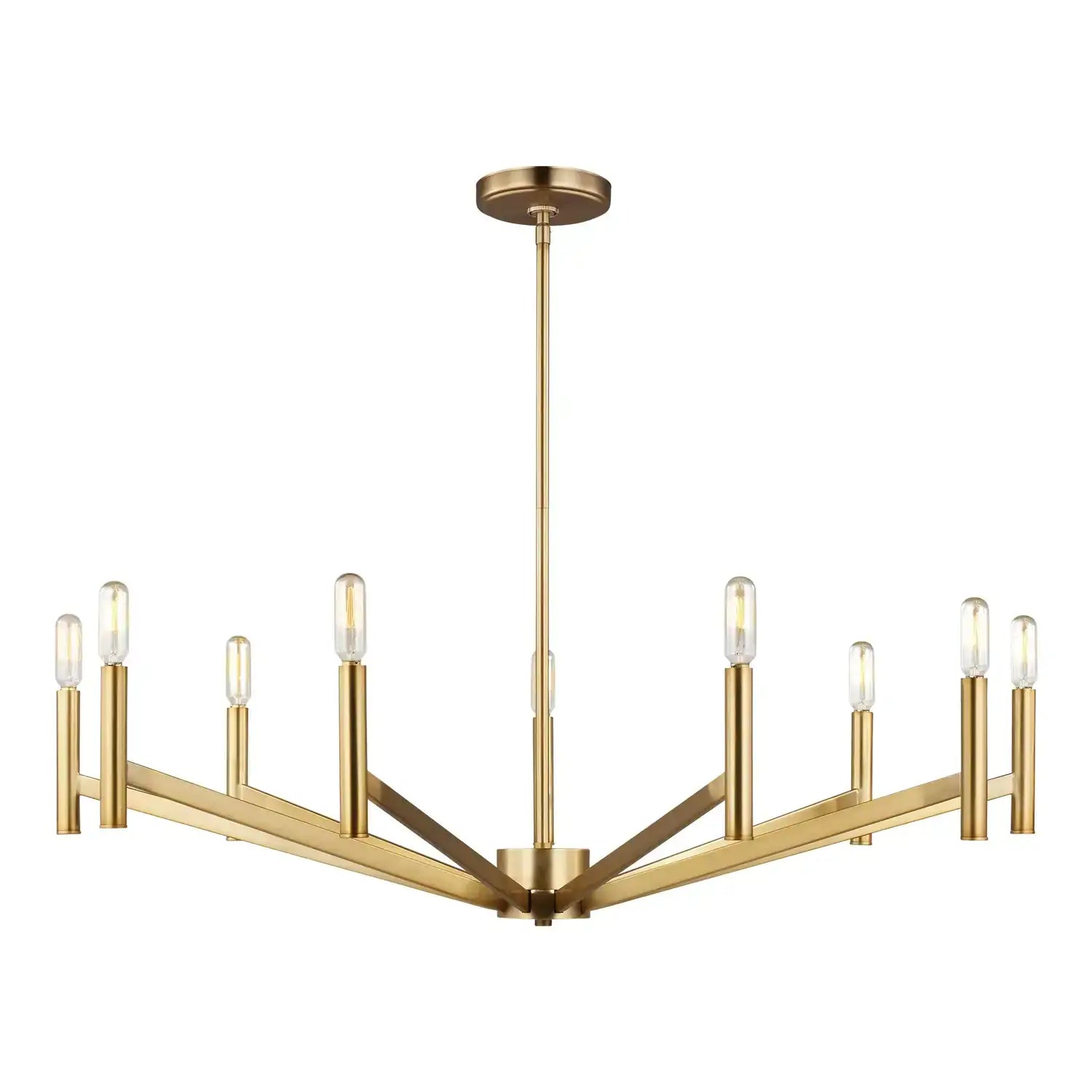 VISUAL COMFORT STUDIO, VECTOR NINE LIGHT CHANDELIER, CHANDELIER LIGHT
