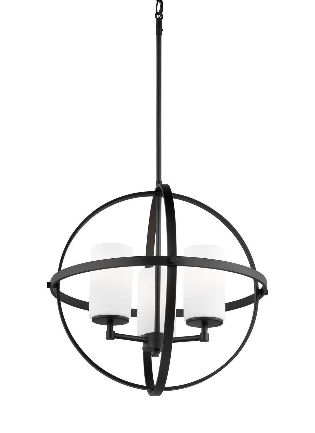 GENERATION LIGHTING, ALTURAS THREE LIGHT CHANDELIER, CHANDELIER LIGHT