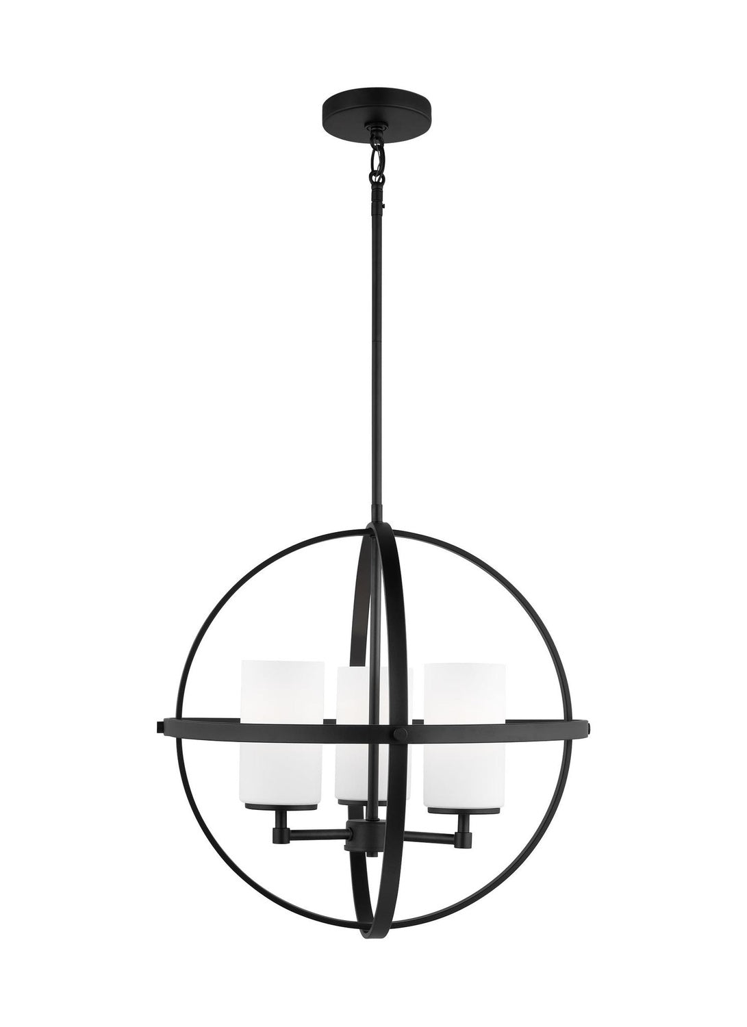GENERATION LIGHTING, ALTURAS THREE LIGHT CHANDELIER, CHANDELIER LIGHT