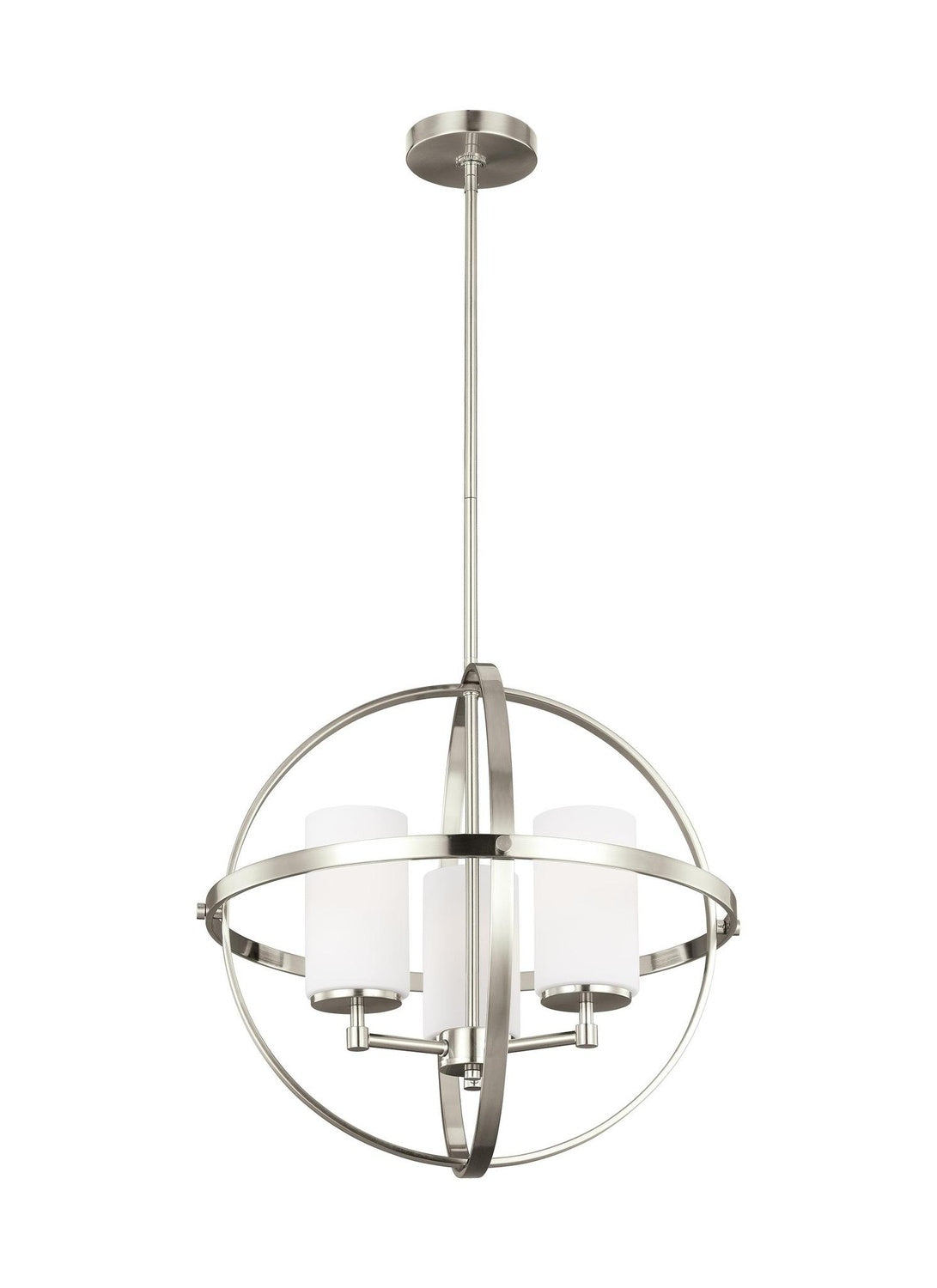 GENERATION LIGHTING, ALTURAS THREE LIGHT CHANDELIER, CHANDELIER LIGHT