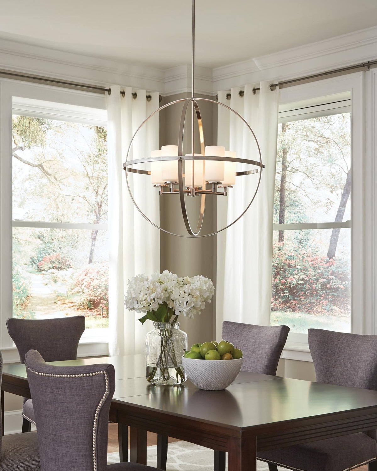 GENERATION LIGHTING, ALTURAS FIVE LIGHT CHANDELIER, CHANDELIER LIGHT